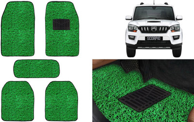 Auto Kite Plastic, PVC, Vinyl Standard Mat For  Mahindra New Scorpio(Green)