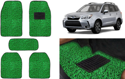 Auto Kite Plastic, PVC, Vinyl Standard Mat For  Subaru Forester(Green)