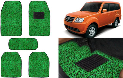 Auto Kite Plastic, PVC, Vinyl Standard Mat For  Tata Sumo Grand(Green)