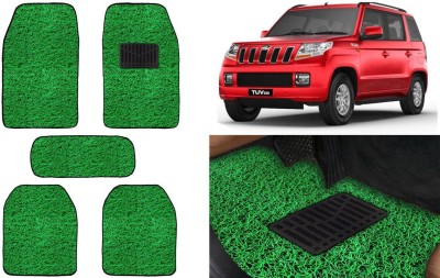 Auto Kite Plastic, PVC, Vinyl Standard Mat For  Mahindra TUV-300(Green)