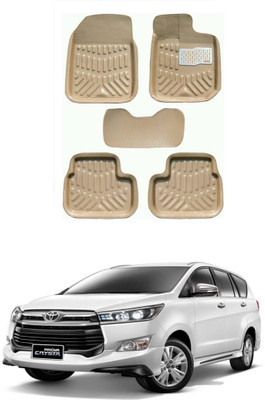 AYW Plastic 3D Mat For  Toyota Innova Crysta(Black)