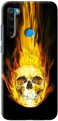 NDCOM Back Cover for Xiaomi Redmi Note 8 Ghost Rider Art Printed(Multicolor, Hard Case, Pack of: 1)