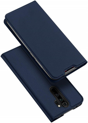 Vodex Flip Cover for Mi Note 8 Pro II Redmi Note 8 Pro (6.53-inch) II Redmi Note8 Pro(Blue, Dual Protection)
