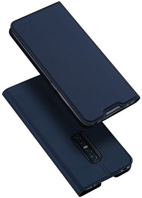 Vodex Flip Cover for Vivo V17 Pro(Blue, Dual Protection)