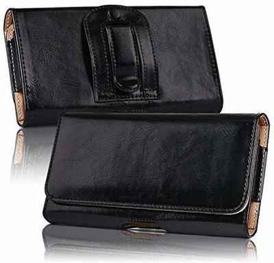 FITSMART Pouch for Apple iPhone 8 Plus(Black, Holster, Pack of: 1)