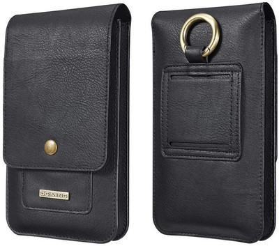 Elica Pouch for Sony Xperia Z5 Compact (Black, Holster, Pack of: 1)