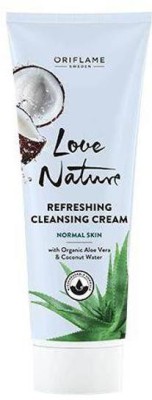 Oriflame Cleansing Cream-Organic Aloe Vera & CoconutWater Face Wash(50 ml)