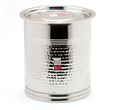 KCL Steel Grocery Container  - 5 L(Silver)