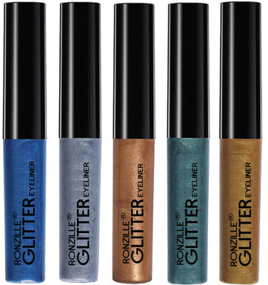 RONZILLE shimmer eyeliners on top of your regulary black eyeliner for dazzling eye look 27 ml(Multicolor)