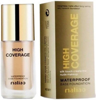 maliao High coverage waterproof base foundation Foundation(Cream, 40 ml)