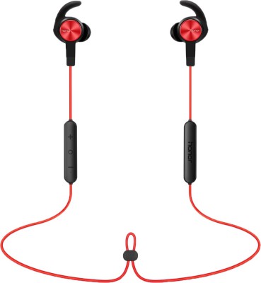 Honor AM61 Bluetooth Headset  (Red, In the Ear)