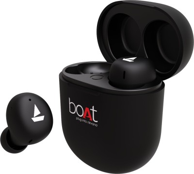 boAt Airdopes 381 Bluetooth Headset(Active Black, True Wireless)