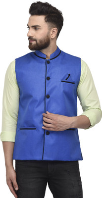 ABH Lifestyle Sleeveless Solid Men Jacket