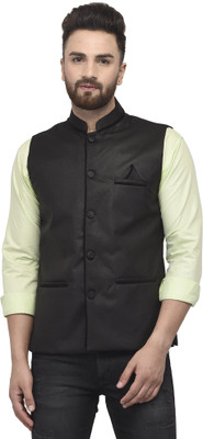 ABH Lifestyle Sleeveless Solid Men Jacket