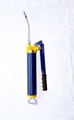 Globus HAND OPERATED GREASE GUN 15 OZ IN BLUE/Yellow Manual Pump(0.443 L Pack of 1)