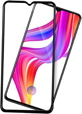 GeekMart Edge To Edge Tempered Glass for Oppo F15(Pack of 1)