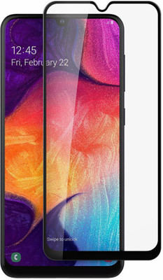 A-Allin1 Edge To Edge Tempered Glass for Samsung Galaxy M10(Pack of 1)