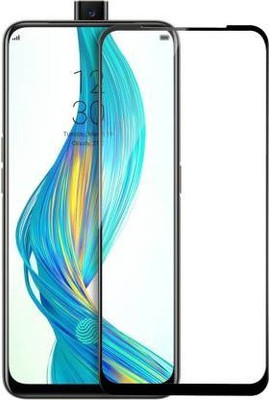 DSCASE Edge To Edge Tempered Glass for Realme X(Pack of 1)
