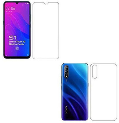 SOLIVAGANT Front and Back Tempered Glass for Vivo s1(Pack of 2)