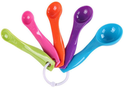 Right Traders Plastic Measuring Spoon Set(Pack of 5)