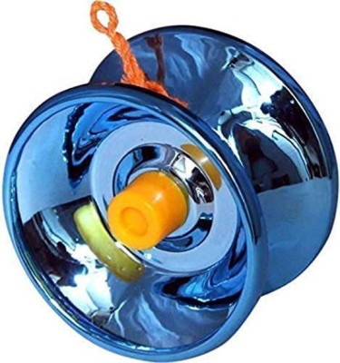 Rock World High Gloss High Speed Metal Yo-Yo Spinner Toy Pack of 1(Multicolor)