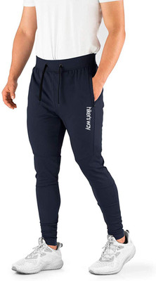 hiker's way Solid Men Blue Track Pants