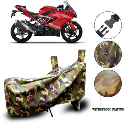 Autogard Waterproof Two Wheeler Cover for TVS(Multicolor)