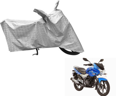 Flipkart SmartBuy Waterproof Two Wheeler Cover for Bajaj(Discover 150 f, Silver)