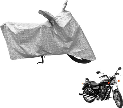 Flipkart SmartBuy Waterproof Two Wheeler Cover for Royal Enfield(Thunderbird 350, Silver)