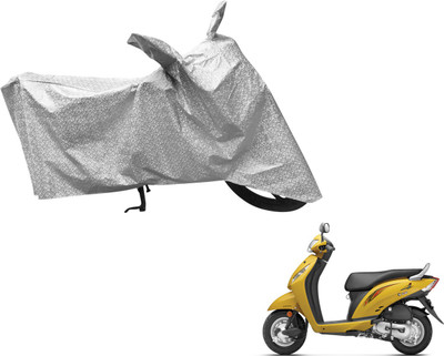Flipkart SmartBuy Waterproof Two Wheeler Cover for Honda(Activa i, Silver)
