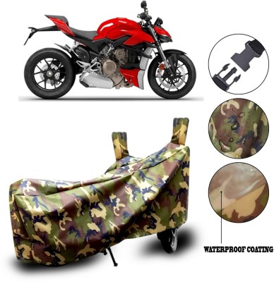 MASVERA Waterproof Two Wheeler Cover for Ducati(Multicolor)