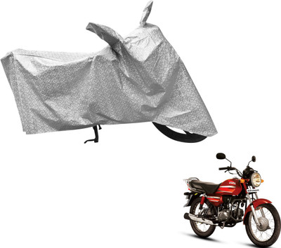 Flipkart SmartBuy Waterproof Two Wheeler Cover for Hero(CD Dawn, Silver)