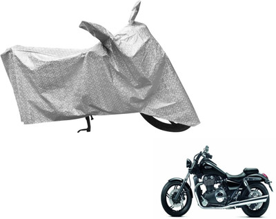 Flipkart SmartBuy Waterproof Two Wheeler Cover for Triumph(Silver)