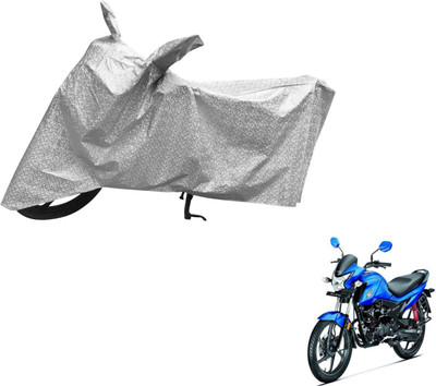 MOCKHE Waterproof Two Wheeler Cover for Honda(Livo, Silver)