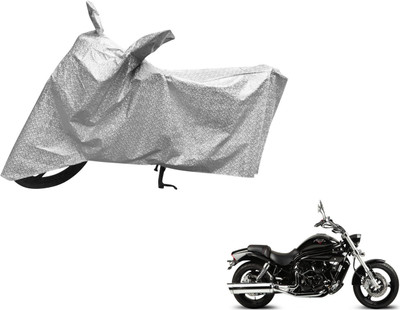 MOCKHE Waterproof Two Wheeler Cover for Hyosung(Aquila Pro 650, Silver)