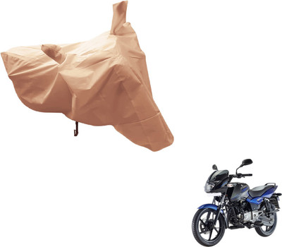Amanzo Two Wheeler Cover for Bajaj(Pulsar 150 DTS-i, Beige)