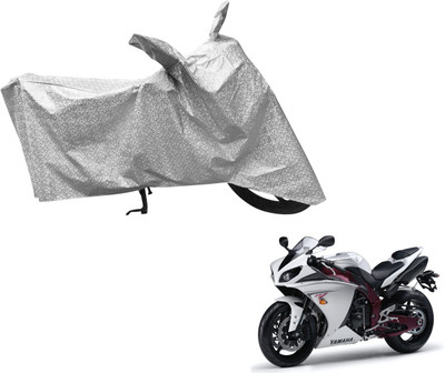 Flipkart SmartBuy Waterproof Two Wheeler Cover for Yamaha(Silver)