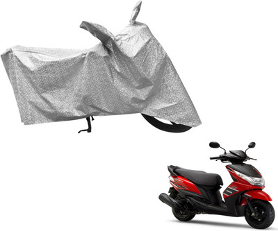 Flipkart SmartBuy Waterproof Two Wheeler Cover for Yamaha(Ray Z, Silver)