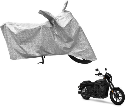 Flipkart SmartBuy Waterproof Two Wheeler Cover for Harley Davidson(Silver)