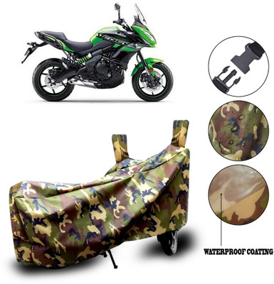 MASVERA Waterproof Two Wheeler Cover for Kawasaki(Multicolor)