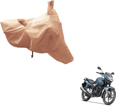 Amanzo Two Wheeler Cover for Suzuki(GS 150R, Beige)