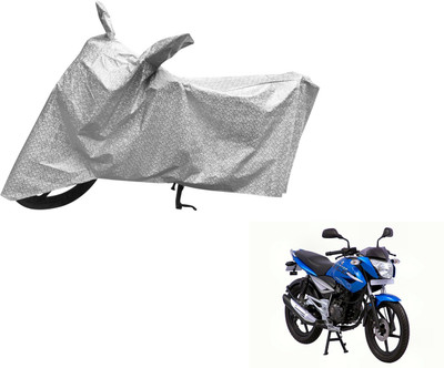 MOCKHE Waterproof Two Wheeler Cover for Bajaj(XCD 125cc, Silver)