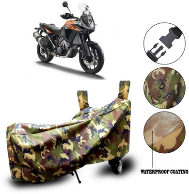 MASVERA Waterproof Two Wheeler Cover for KTM(Multicolor)