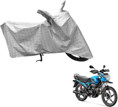 Flipkart SmartBuy Waterproof Two Wheeler Cover for Hero(Passion Pro, Silver)