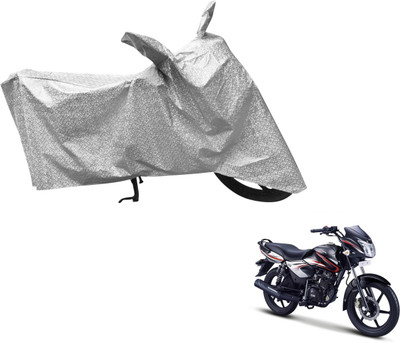 Flipkart SmartBuy Waterproof Two Wheeler Cover for TVS(Pheonix, Silver)