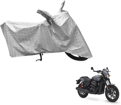 Flipkart SmartBuy Waterproof Two Wheeler Cover for Harley Davidson(Silver)