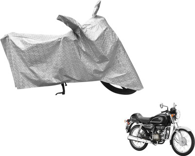 Flipkart SmartBuy Waterproof Two Wheeler Cover for Hero(Splendor Pro Classic, Silver)