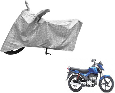 Auto Hub Waterproof Two Wheeler Cover for Mahindra(Stallio, Silver)