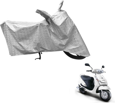 Flipkart SmartBuy Waterproof Two Wheeler Cover for Mahindra(Duro DZ, Silver)