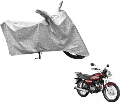 Flipkart SmartBuy Waterproof Two Wheeler Cover for Hero(HF Dawn, Silver)